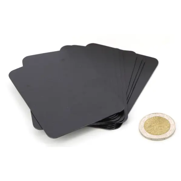 Lot De 10 étiquettes Magnétiques Nominatives – Transparentes, 75 X 32 Mm, Sans épingle, Pour Vêtements