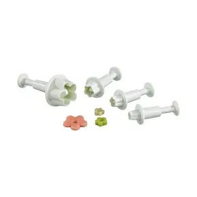 Jeu de 4 découpoirs forme fleur - 2