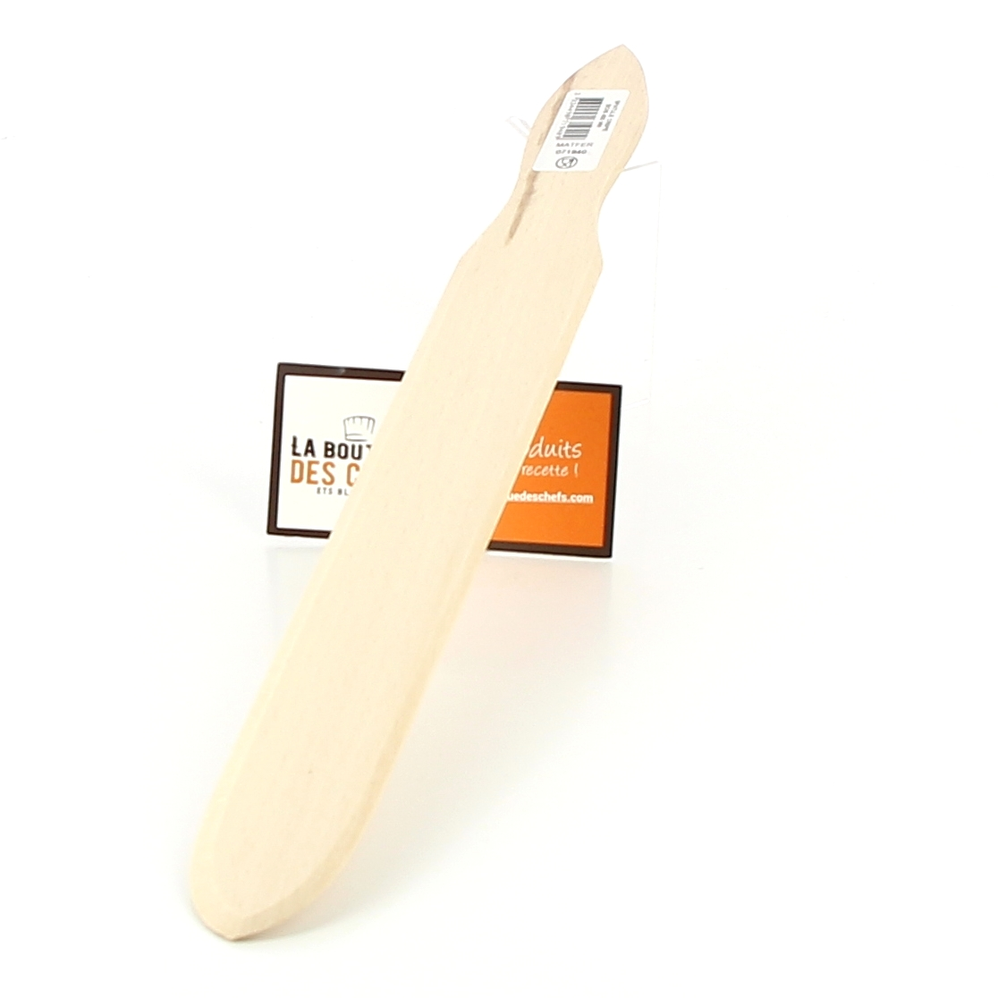 Spatules à Crêpes En Bois De Hêtre - 3 Pièces (12 Cm, 18 Cm, 30 Cm) - Étaleur Pâte En T - Pour Pancakes, Pizzas