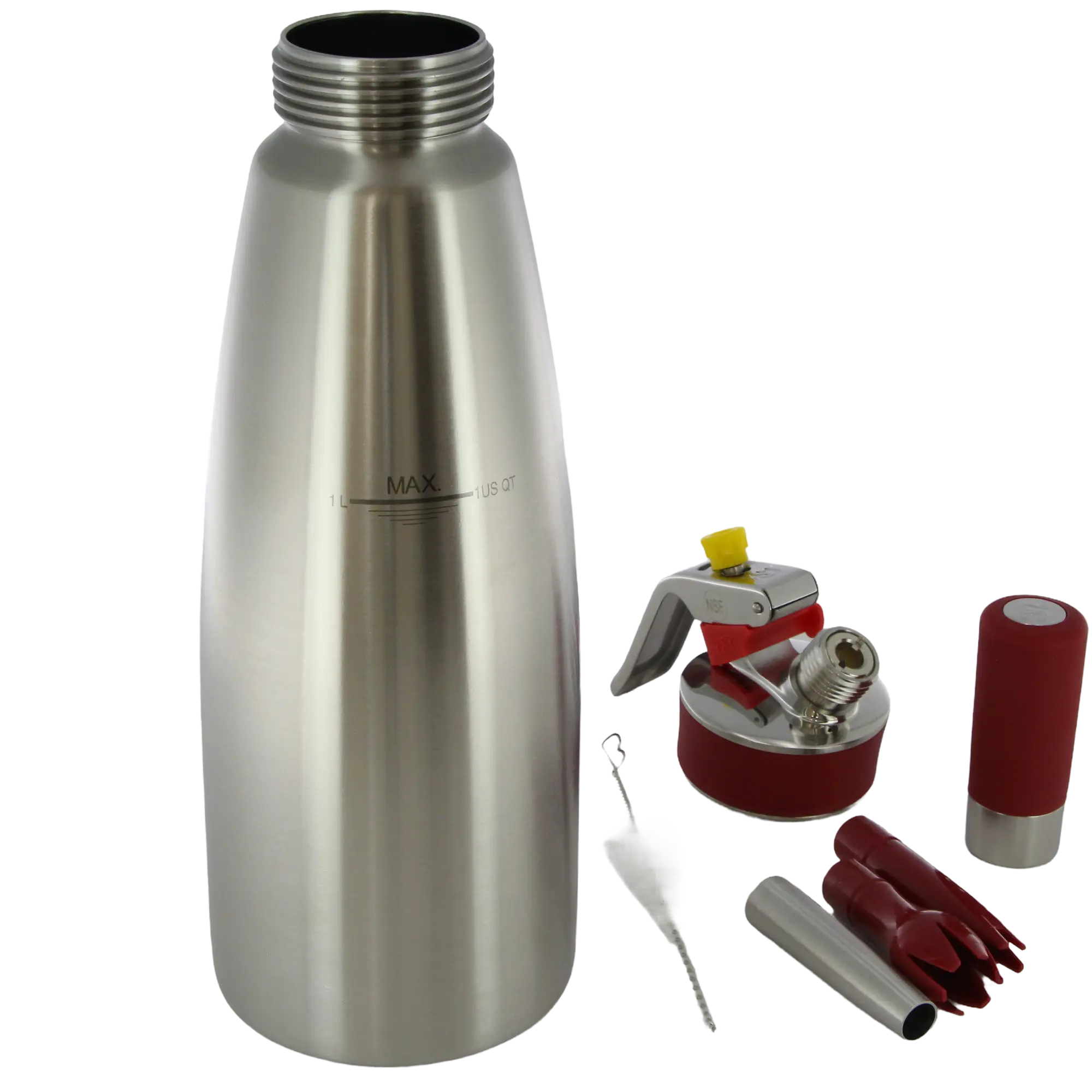 SIPHON A CREME CHANTILLY PROFESSIONNEL 1L MARQUE KAYSER
