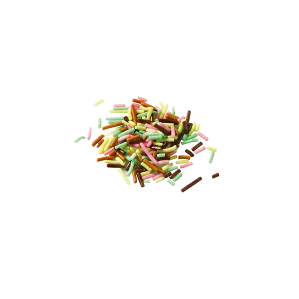 Vermicelles en arc en ciel Multicolores 1 kg