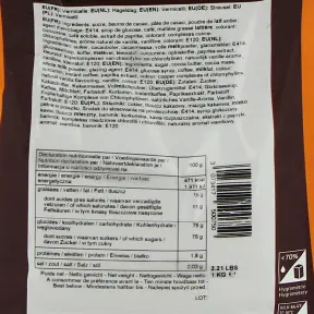 Vermicelles en arc en ciel Multicolores 1 kg - 3