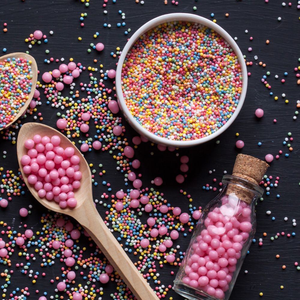 Coffret De 8 Macarons Vanille Personnalisés Pour La Fête Des Mères 150g