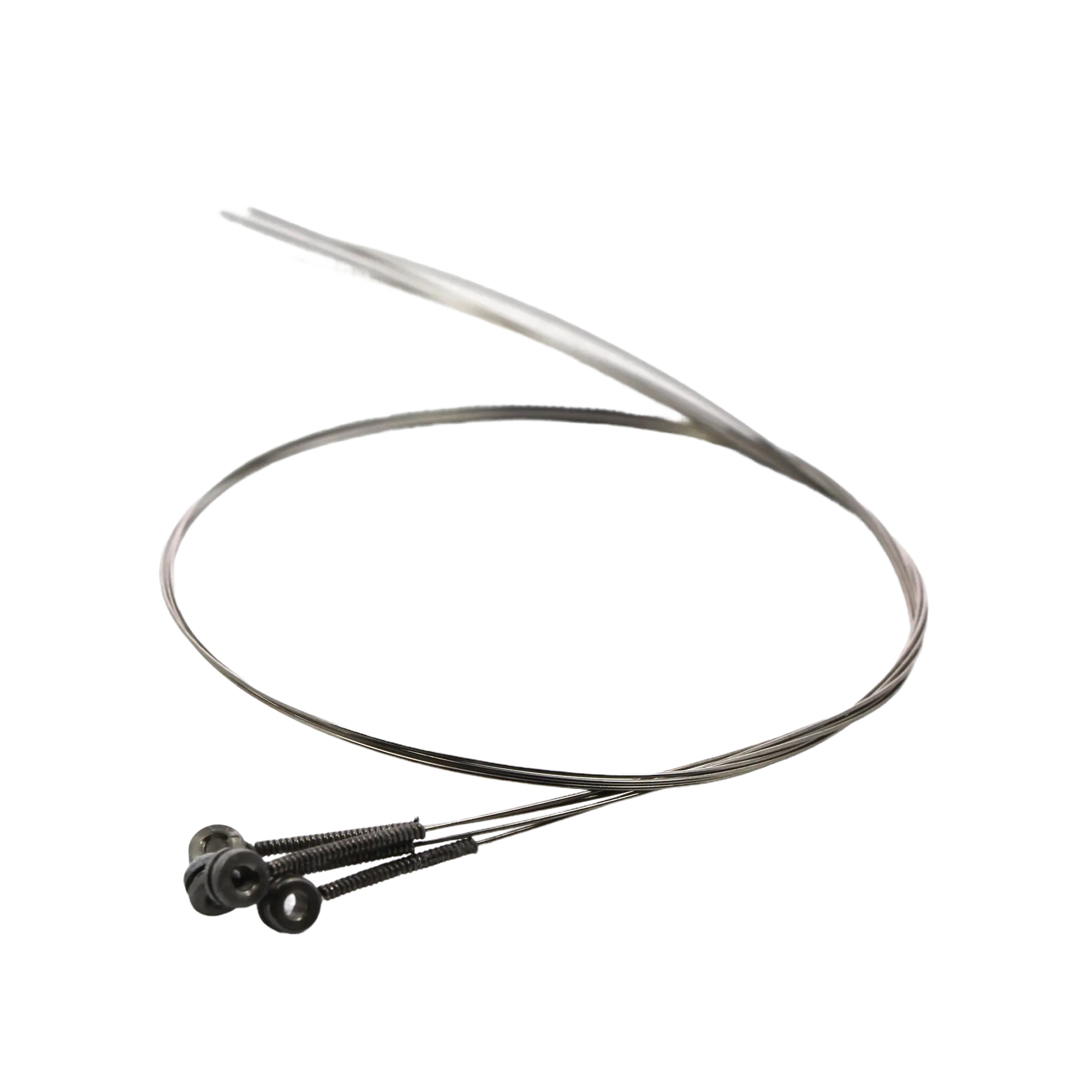 Cordes Guitare Basse 4 Cordes Acier Inoxydable - Jauge Nickel - 122cm - Son Percussif Profond