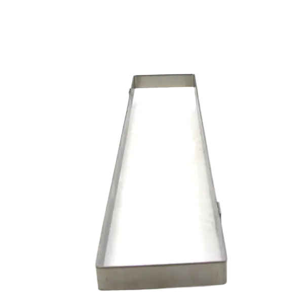 Cadre Pâtisserie Rectangulaire Extensible - Hauteur 10 Cm - Acier Inoxydable - Pour Gâteaux Et Tartes