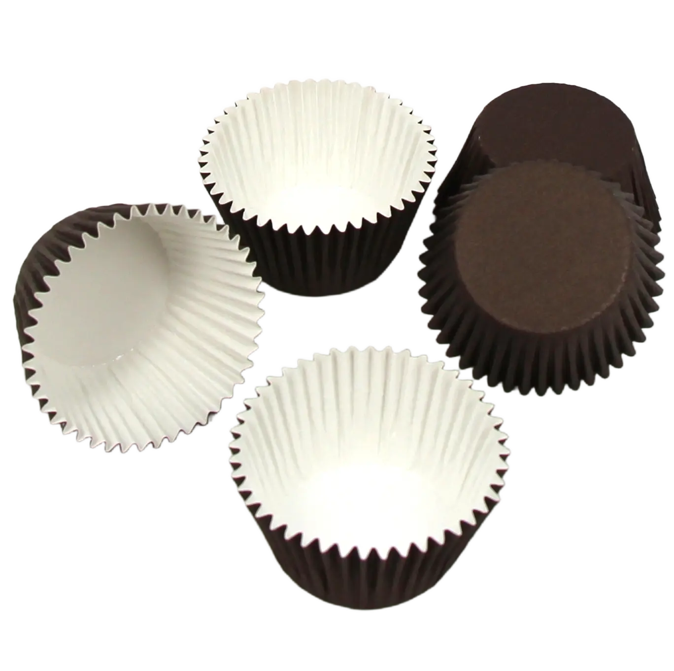 Lot De 50 Moules à Muffins En Papier Zenker - Motif Floral 7x5x3 Cm