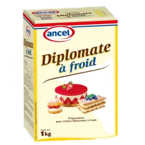 Préparation pour crème diplomate à froid Ancel 1 kg