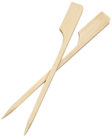 Pique Brochette Bois 400 Pics En Bambou 9 Cm - Brochettes Naturelles Pour Apéritifs, Amuse-bouches, Fruits Et Barbecue
