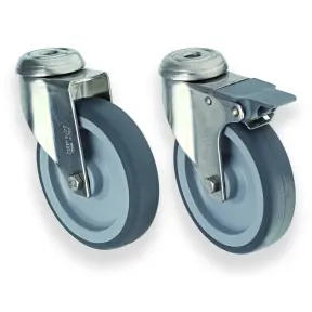 4 roues pour bac et conteneur isotherme Sherpa