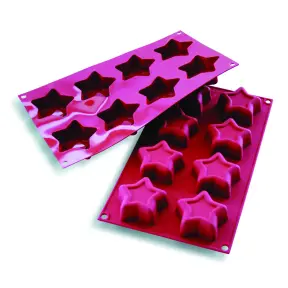 Moule en silicone 8 étoiles Silicon Flex