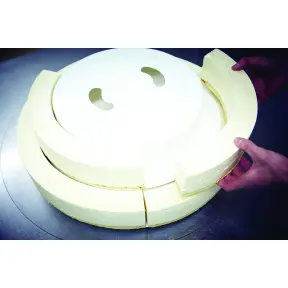 Kit 5 formes en inox pour wedding cake