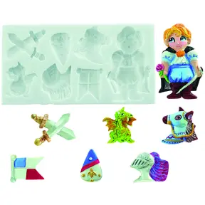 Plaque en silicone Sugarflex Chevalier Silikomart