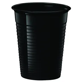 500 gobelets en polystyrène noir 20 cl
