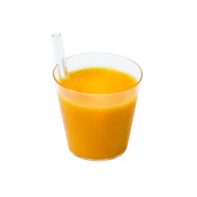 300 verrines jetables Paille 7 cl