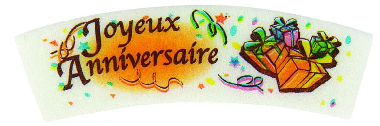 Joyeux Anniversaire Decoration Gateau Blumomon 1 Décoration De Gâteau En Forme De Poisson - Décoration De Gâteau D'anniversaire - Pour Fille Et Garçon Fête Des Père