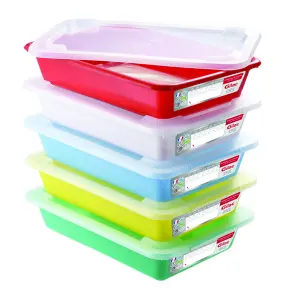 Set de 5 Bacs pour plats témoin