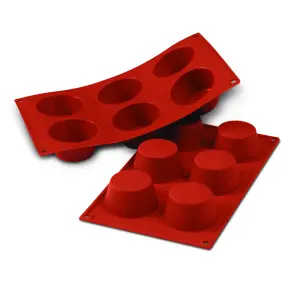 Moule à muffins en silicone 6 empreintes SF102