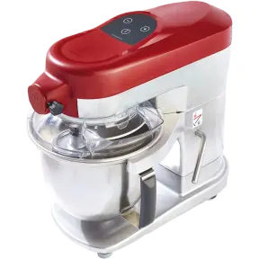 Capot rouge + façade tactile pour batteur Alphamix 5L