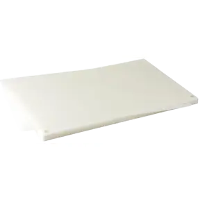 4 plaques souples blanches pour planche à découper