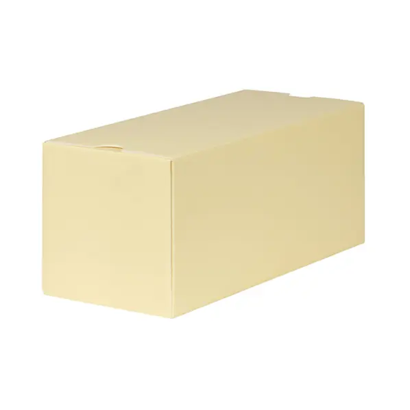 Boîte à Bûche Bleue Glacée Avec Poignées - Pratique Et Réutilisable, 3 Tailles Au Choix (25, 30, 35 Cm)