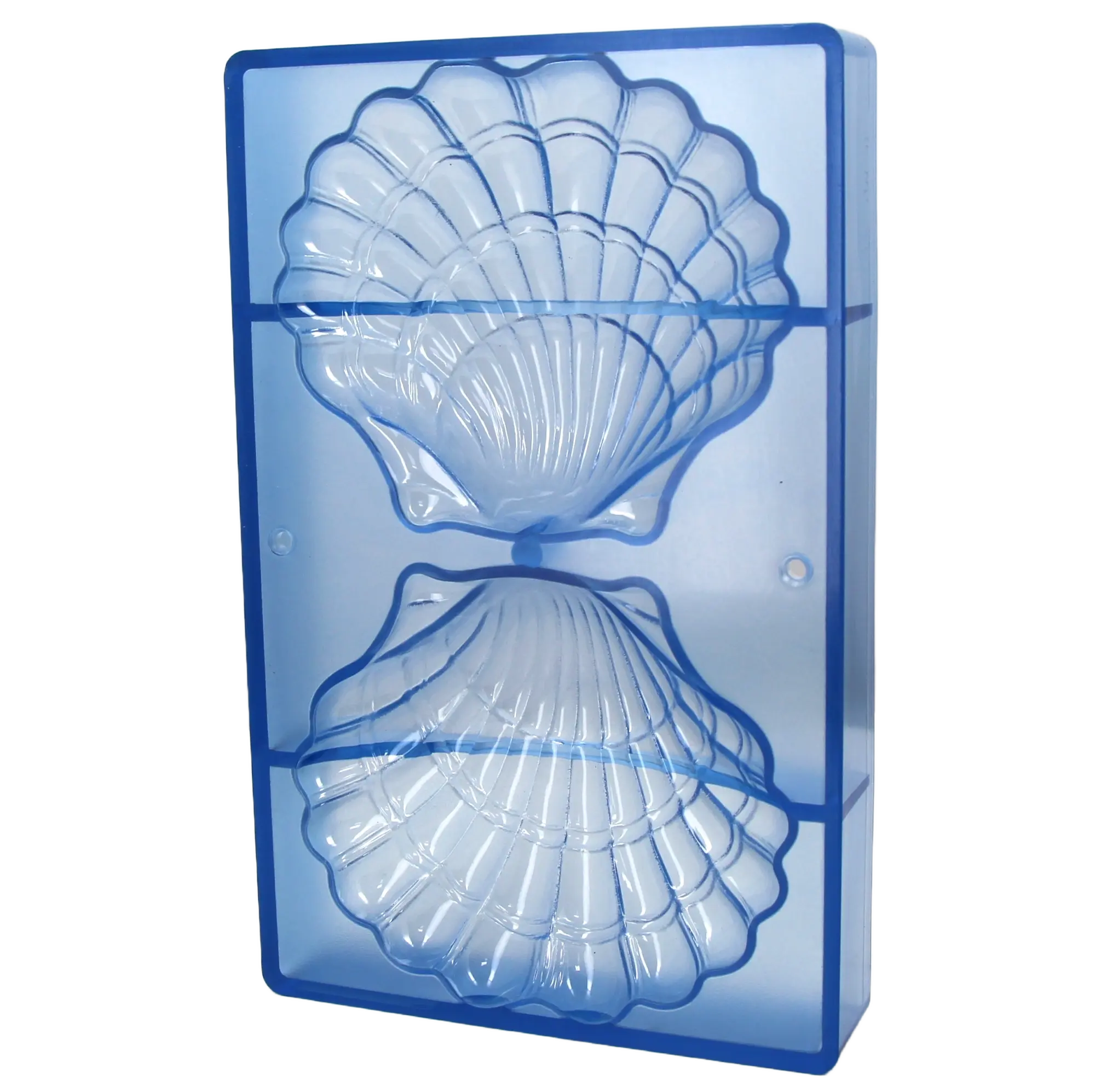 Ancien Moule à Chocolat 21 Motifs COQUILLE – Métal – Début XXe (1900-1919)