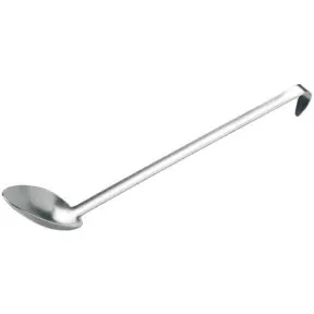 Louche & cuillère à ragout droite en inox - 3