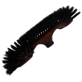 Balai demi-tête en soies noires - 2