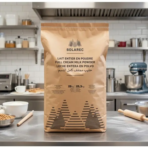 Poudre de lait entier 26% par 25 kg
