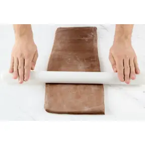 Rouleau à pâtisserie en polyéthylène blanc spéciale pâte 50 cm - 2