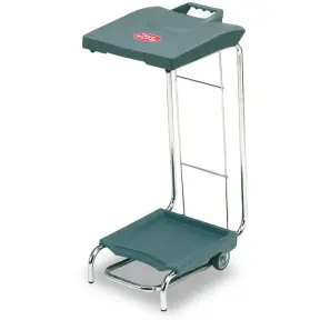 Chariot porte-sac poubelle