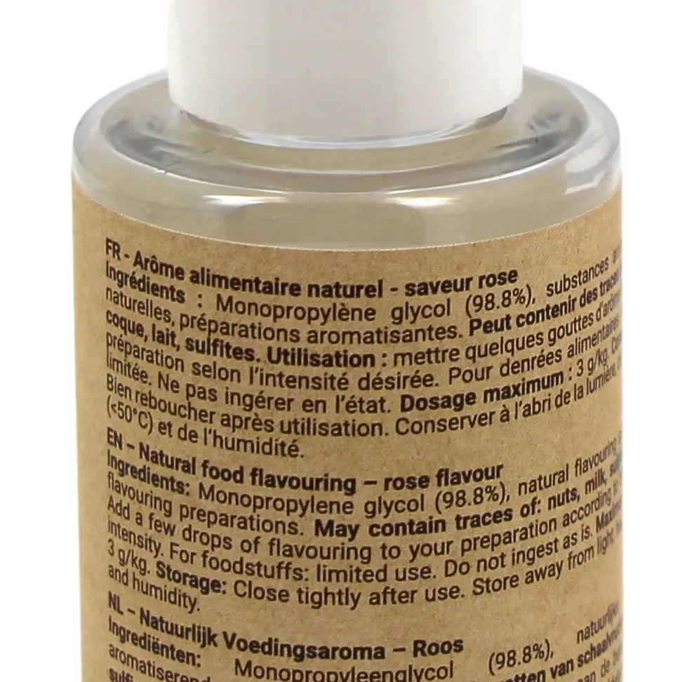 Arme naturel rose 120 ml | La Boutique des chefs