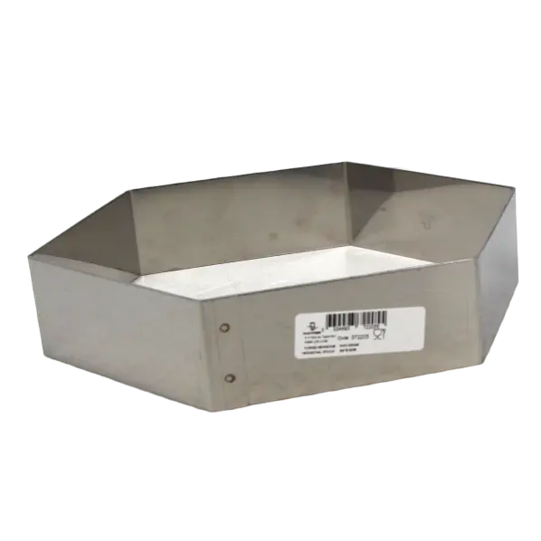 Hexagone en inox pour gâteaux & tartes 16 cm et +