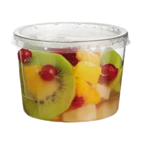 Couvercles pour verrines transparentes bodega