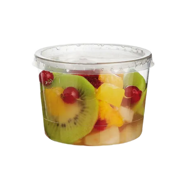 Couvercles pour verrines transparentes bodega