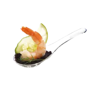 300 cuillères chinoises transparentes - 2