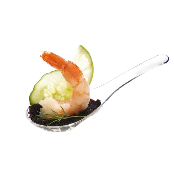 300 cuillères chinoises transparentes