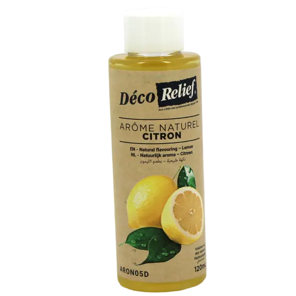Arôme naturel citron 120 ml