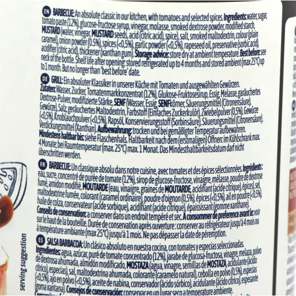 Sauce barbecue Risso 1L