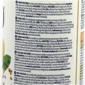 Sauce honey mustard Risso 750 ml - 2