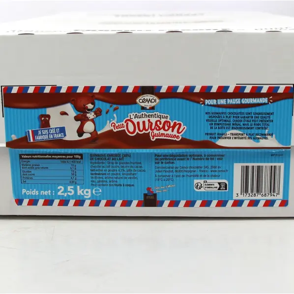 217 nounours en guimauve Le Petit Ourson Cémoi