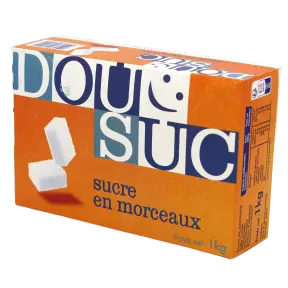 Sucre blanc en morceaux N° 4 par 1 kg - 2