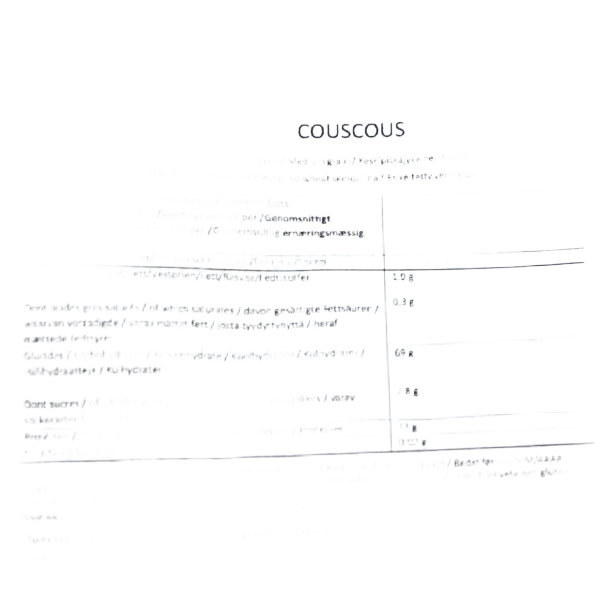 Semoule à couscous grain moyen par 5 kg