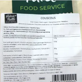 Semoule à couscous grain moyen par 5 kg - 2