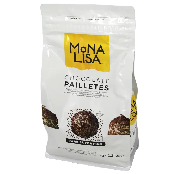 Pailletés super fins en chocolat Barry Mona Lisa 1 kg