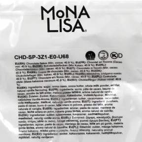 Pailletés super fins en chocolat Barry Mona Lisa 1 kg - 3