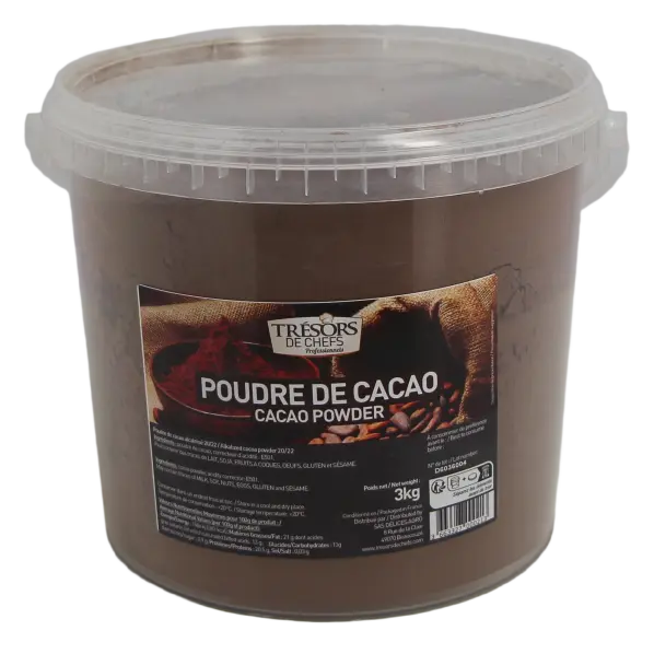 Cacao en poudre 3 kg