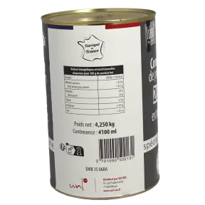 Compote de pommes UNL 26% extrait sec - 2