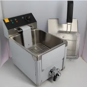 Friteuse à cuve amovible avec ou sans robinet - 9