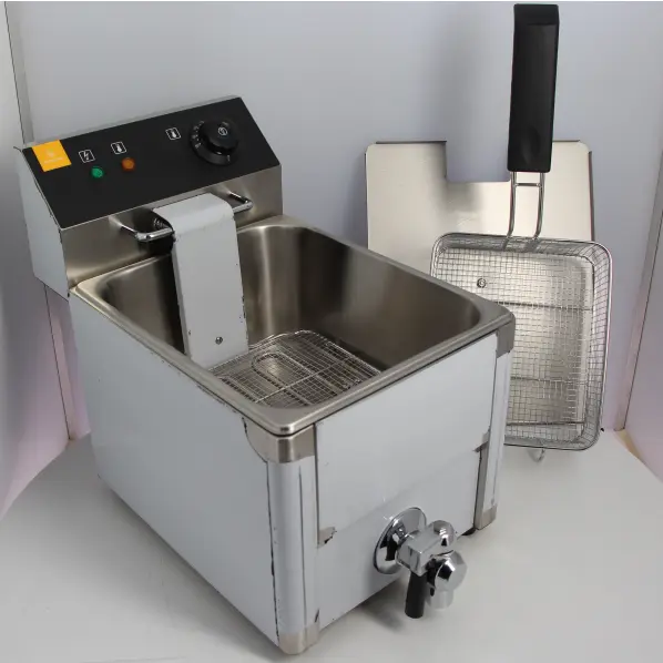 Friteuse à cuve amovible avec ou sans robinet
