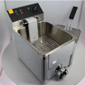 Friteuse à cuve amovible avec ou sans robinet